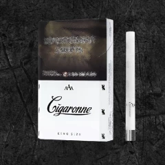 Cигареты Сигарон Кинг Сайз Белый (Cigaronne Кing Size White 84mm)