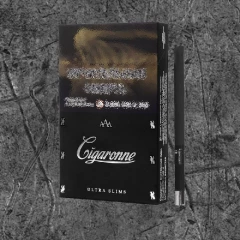 Cигареты Сигарон Ультра Слимс Черный (Cigaronne Ultra Slims Black)