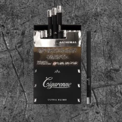 Cигареты Сигарон Ультра Слимс Черный (Cigaronne Ultra Slims Black)
