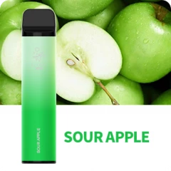 Электронная сигарета Эльф Бар 3600 затяжек Кислое Яблоко (Elf Bar 3600 Sour Apple)
