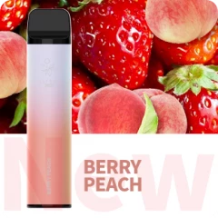 Электронная сигарета Эльф Бар 3600 затяжек Ягоды Персик (Elf Bar 3600 Berry Peach)