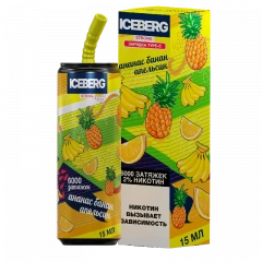 Электронная сигарета ICEBERG XXL 6000 Ананас банан апельсин