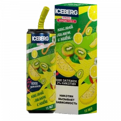 Электронная сигарета ICEBERG XXL 6000 Кислый Лимон Киви