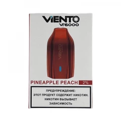 Электронная сигарета Viento VT 6000 - Ананас персик (Pineapple Peach)
