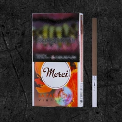 Сигареты MERCI La Fabrique Vibration SuperSlim (Апельсин-шоколад)