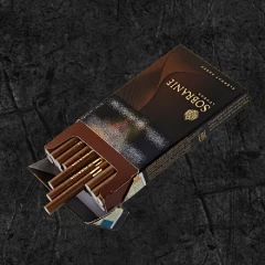 Сигареты Собрание Элемент Амбер Супер Слим (Sobranie Element Amber Super Slim)