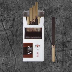 Сигареты Вип Блек Слим (Vip Black Slims 6.2/100)