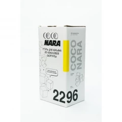 Уголь для кальяна кокосовый Coconara (96 куб)