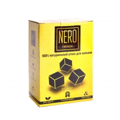 Уголь для кальяна кокосовый Nero 25 мм (72 шт)